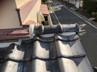 棟漆喰
