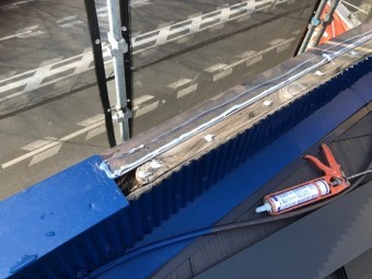 板金コーキング