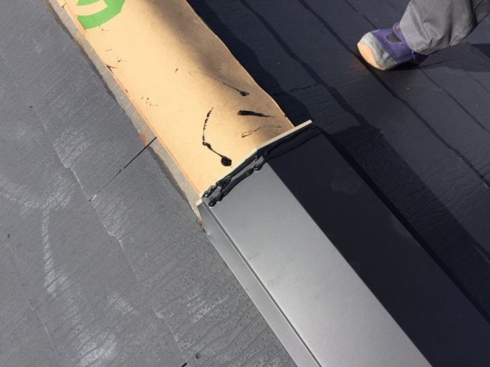 棟包み板金施工