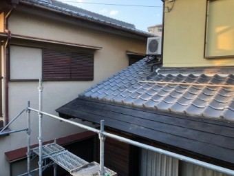 ガルバリウム晒し屋根