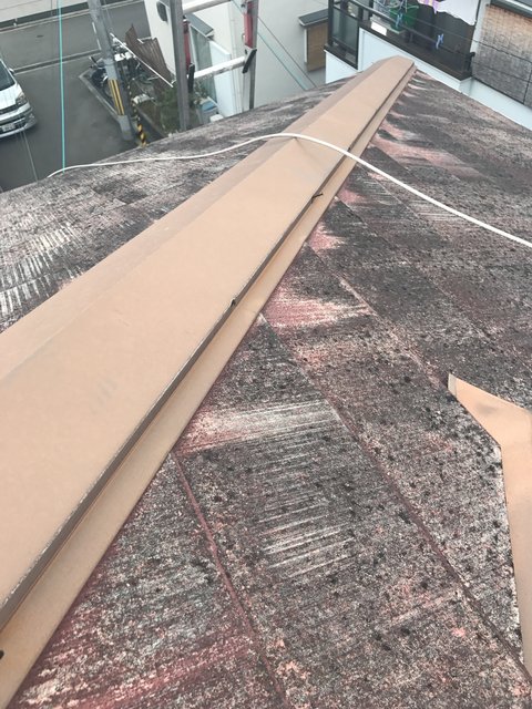 棟板金周辺の劣化