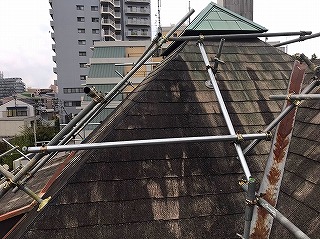 カラーベストの矩勾配屋根