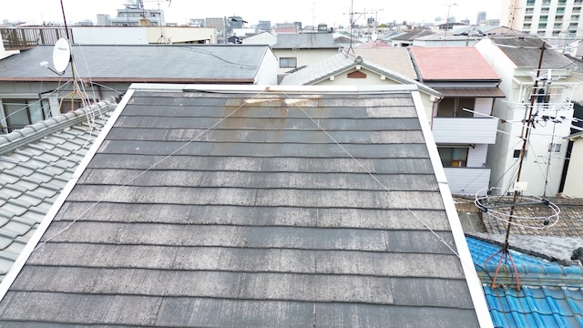 屋根カバー工事をご提案した屋根