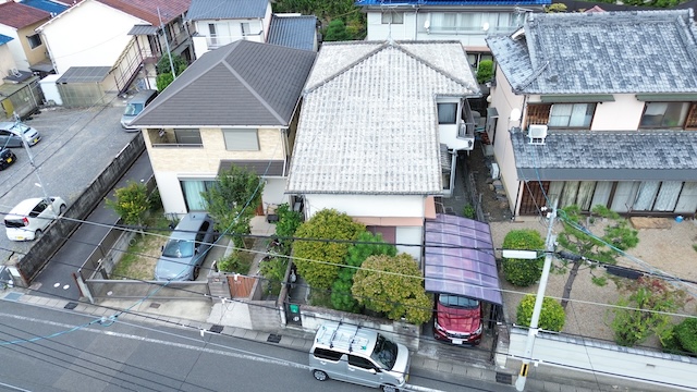 ご依頼いただいた住宅は2階建ての戸建て住宅