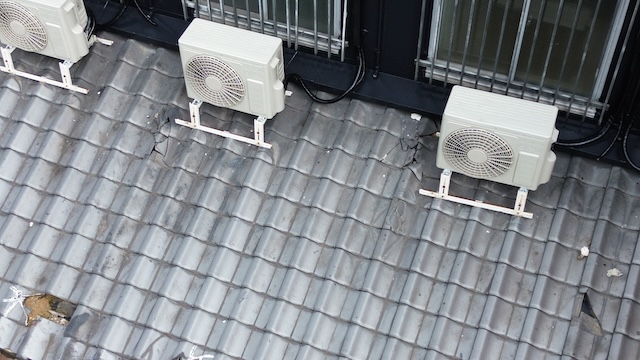 強風被害による被害が多い瓦屋根