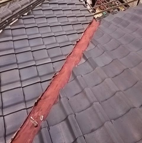 【京都市右京区】赤い谷樋の謎！塗装か？銅板か？ベテラン職人と徹底討論スペシャル【ANN風ブログ】