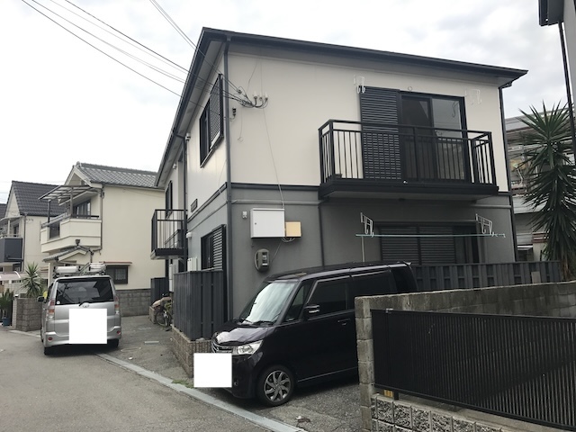 京田辺市でカラーベストのアパートを無料点検、スーパーガルテクトで屋根カバー工法をご希望