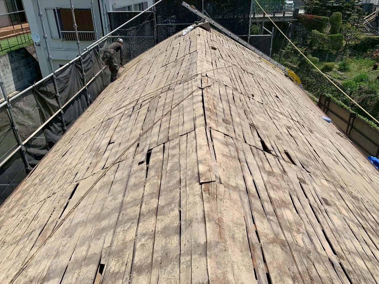 西京区にて、伝統的な日本瓦スタイルを維持したい。瓦葺き替えで日本建築を守る！その２