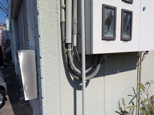 分電盤付近