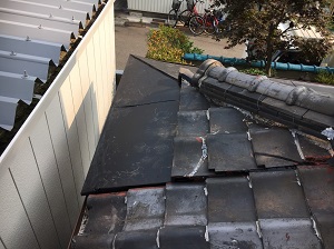 晒し屋根修理