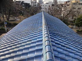 京都府精華町で瓦屋根メンテナンスの為の屋根調査依頼でご訪問