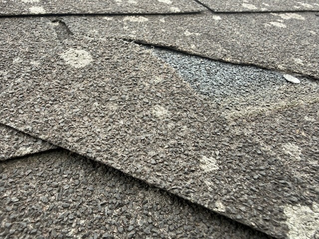 屋上パラペット周辺の鉄骨架台と既存防水の状況（現地調査）