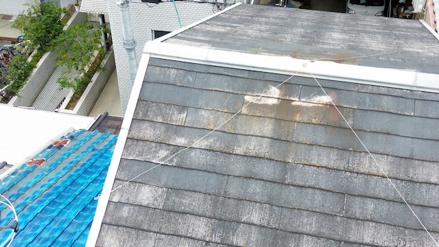 棟板金に不具合発生