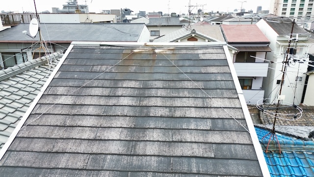 経年劣化が見受けられるカラーベスト