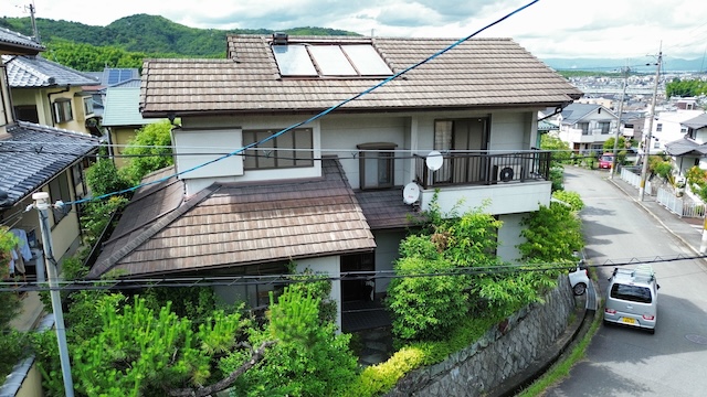 雨漏り調査におうかがいした住宅