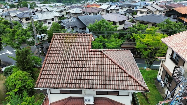 モニエル瓦の塗装に注意