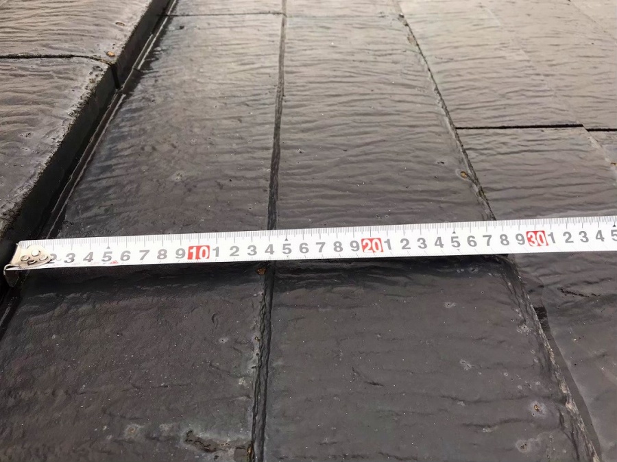 瓦のサイズ測定