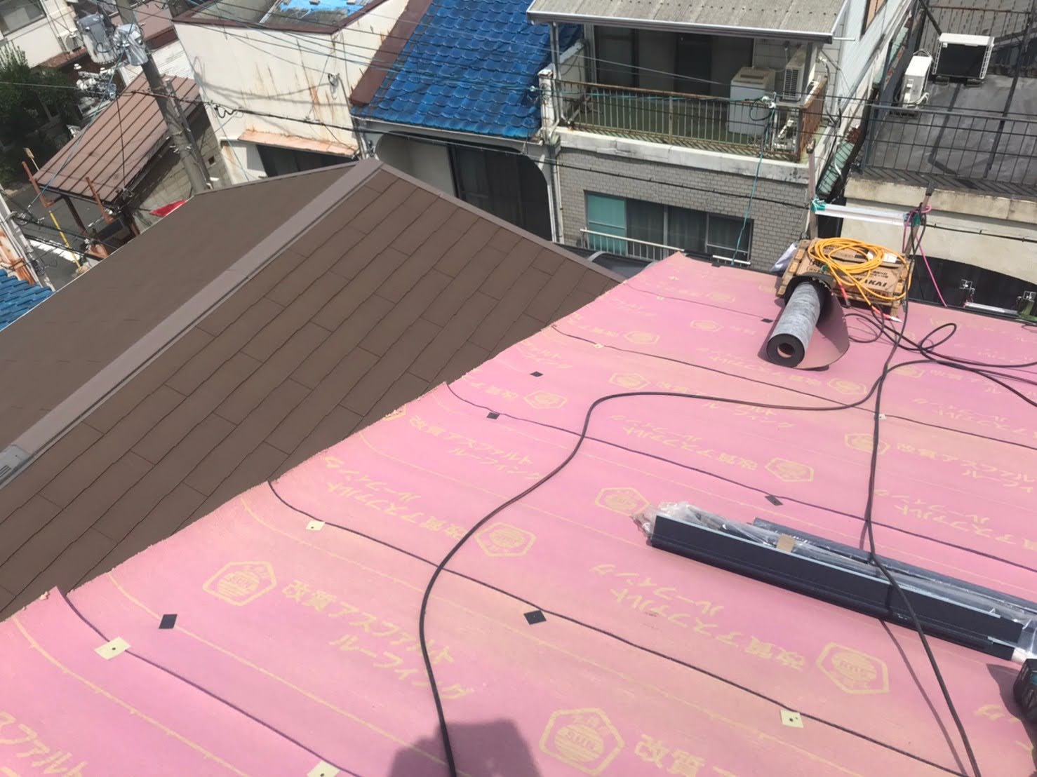 屋根工事防水工程