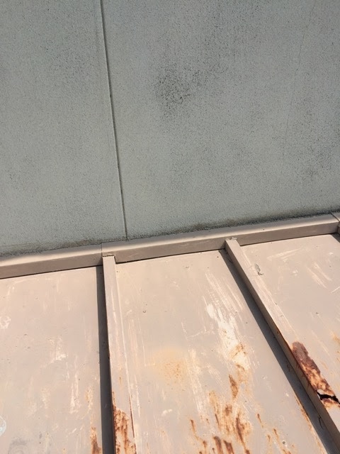 外壁取り合いの境目