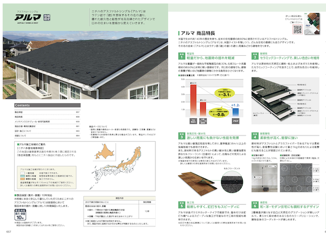 アルマのカタログ