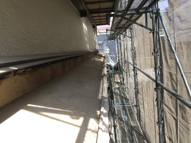 雨漏りの原因になりやすい壁際部分の施工前の納まり確認