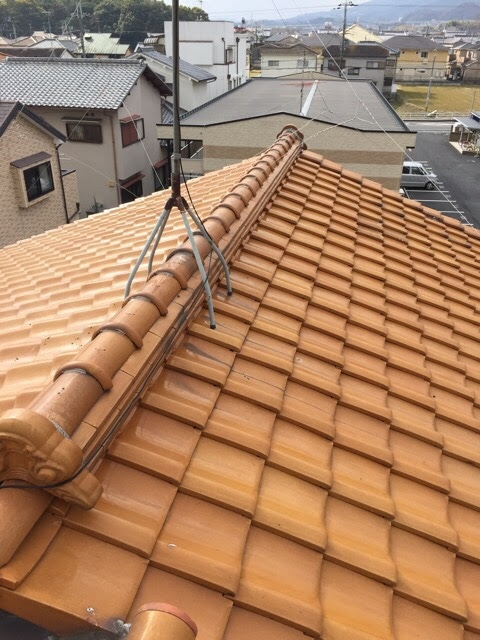 【京都市西京区】地震が不安な重い瓦屋根をガルバ葺き替えで耐震化！