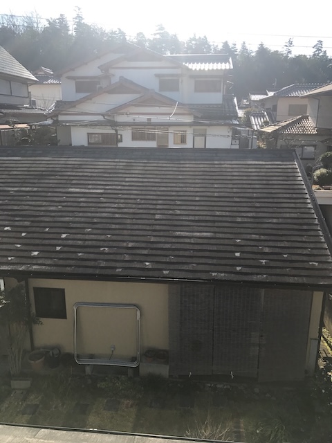 劣化が広がる屋根全体