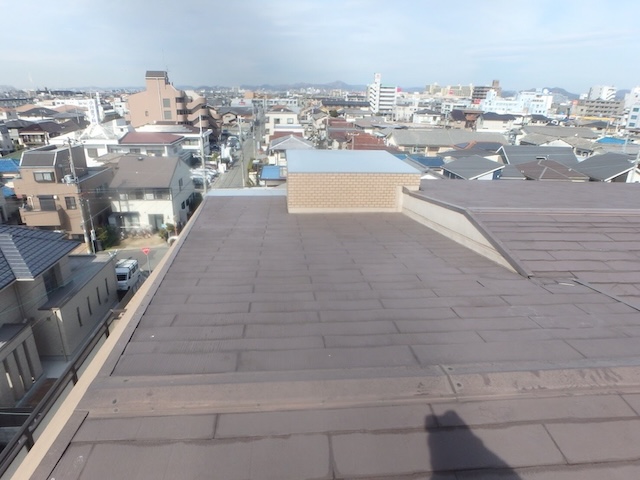 カラーベスト屋根全体
